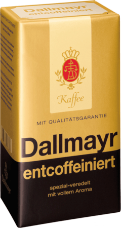 Кава Dallmayr Entcoffeiniert мелена 250 г - фото-1