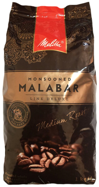 Кава MELITTA Malabar у зернах 1000 г - фото-1