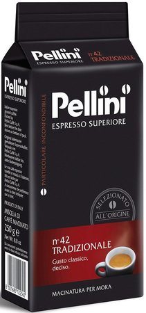 Кава Pellini Espresso Superiore Tradizionale мелена 2*250 г - фото-1