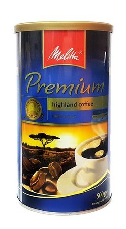 Кава Melitta Premium 100% Arabica мелена з/б 500 г - фото-1