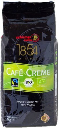Кава Schirmer Kaffee Biorista Caffe Creme у зернах 1 кг - фото-2