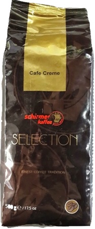 Кава Schirmer Kaffee Selection Cafe Creme у зернах 500 г - фото-1