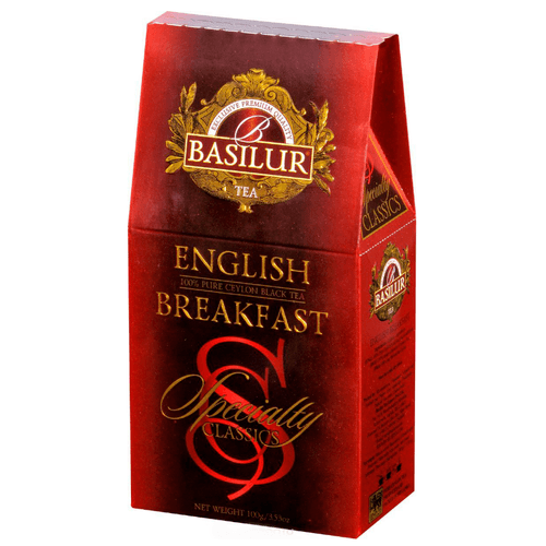 Чорний чай Basilur Англійський сніданок картон 100 г - фото-1