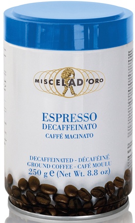 Кава Miscela d Oro Espresso Decaffeinato мелена з/б 250 г - фото-1