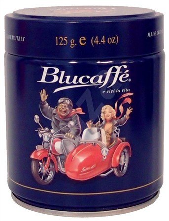 Кава Lucaffe Blucaffe в зернах з/б 125 г - фото-1