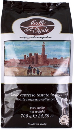 Кава Lucaffe Caffe Dell Ospite у зернах 700 г - фото-1