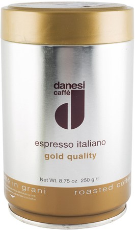 Кава Danesi Espresso gold з/б у зернах 250 г - фото-1