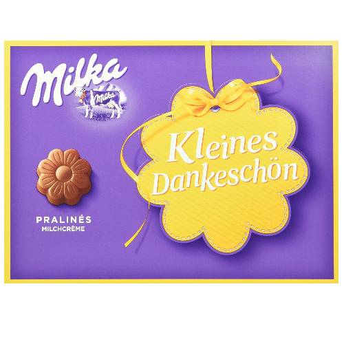 Шоколадні цукерки Milka Квітковий подарунок 110 г - фото-1