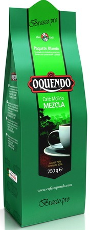 Кава Oquendo Cafe Mezcla 70/30 у зернах 250 г - фото-1