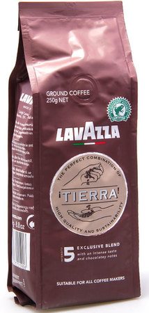 Кава Lavazza Tierra 5 мелена 250 г - фото-1