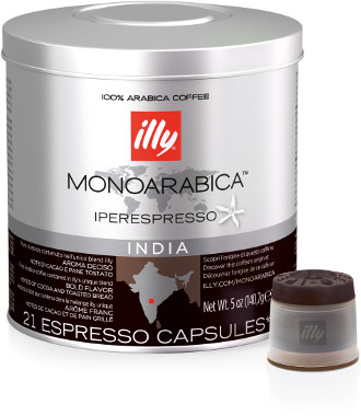 Кава в капсулах Illy IperEspresso Monoarabica Індія з/б - 21 шт - фото-1