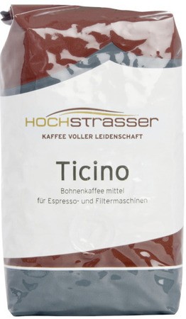 Кава Hochstrasser Ticino у зернах 1000 г - фото-1