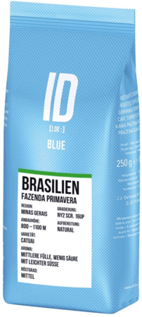 Кава JJ Darboven ID Blue Brasilien у зернах 250 г - фото-1