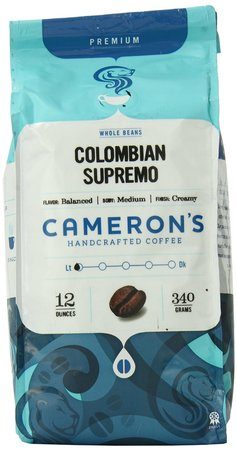 Кофе Camerons Colombian Supremo в зернах 340 г - фото-1