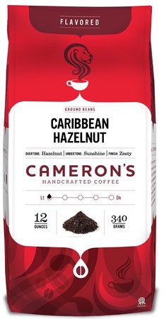 Кава Camerons Caribbean Hazelnut у зернах 340 г - фото-1