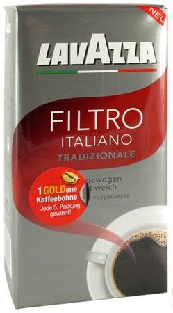 Кава Lavazza Filtro Italiano Tradizionale мелена 500 г - фото-1