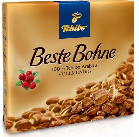 Кава Tchibo Beste Bohne мелена 2*250 г - фото-1