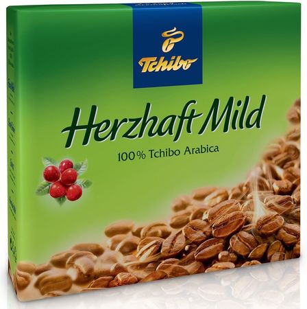 Кава Tchibo Herzhaft Mild мелена 2*250 г - фото-1