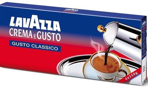 Кава Lavazza Crema e gusto Classico мелена 4*250 г - фото-1