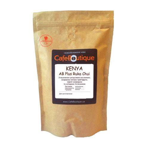 Кава CafeBoutique Kenya AB Plus Ruka Chui у зернах 500 г - фото-1
