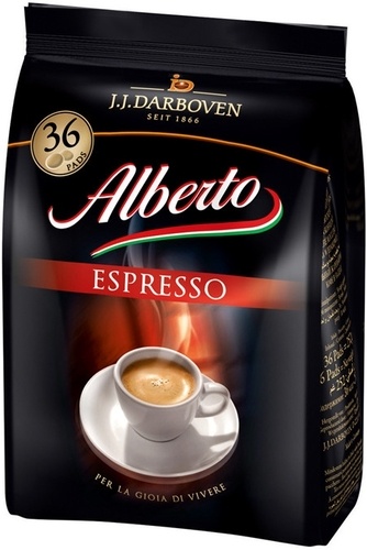 Кава JJDarboven ALBERTO Espresso в монодозах - 36 шт - фото-1