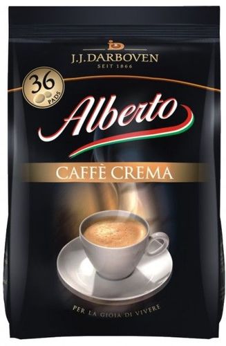 Кофе J.J.Darboven ALBERTO Caffe Crema в монодозах - 36 шт - фото-1