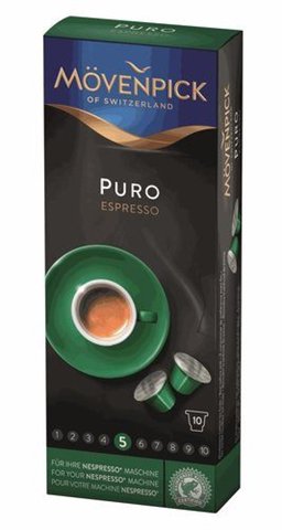 Кава в капсулах Movenpick Puro Espresso Nespresso 10 шт - фото-1