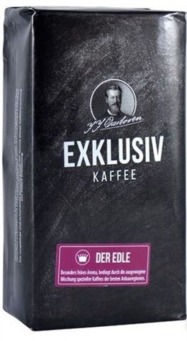 Кава JJDarboven Exklusiv kaffee der Edle мелена 250 г - фото-1