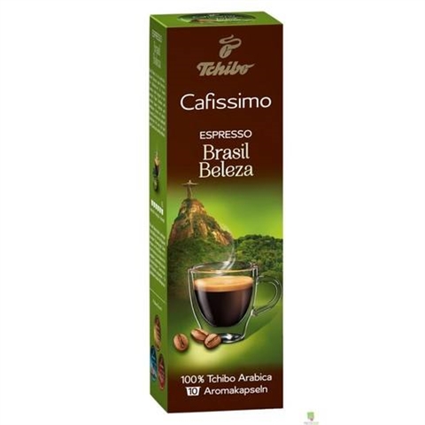 Кофе в капсулах Tchibo Cafissimo Espresso Brasil Beleza 10 шт - фото-1