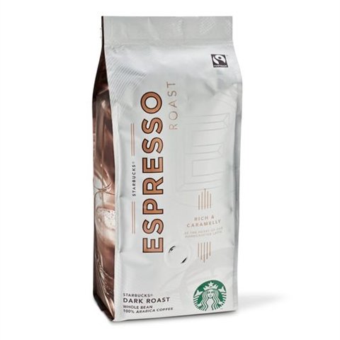Кава Starbucks Espresso у зернах 250 г - фото-1