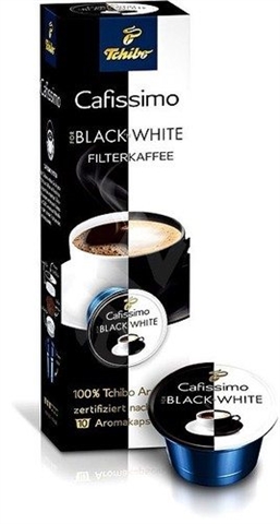 Кава в капсулах Tchibo Cafissimo Black White 10 шт - фото-1
